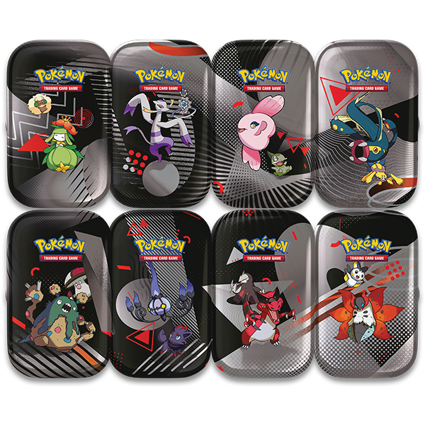 Pokemon Scarlet & Violet 10.5 - Black Bolt & White Flare Mini Tin